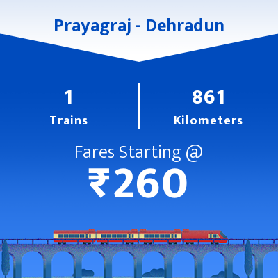 Prayagraj To Dehradun Trains